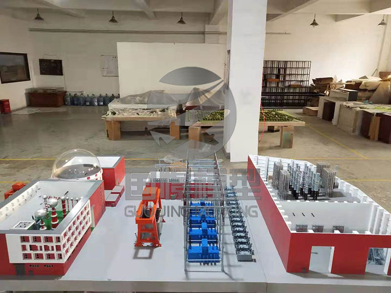 绥芬河市工业模型